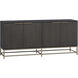 Rebel 71 X 18.75 inch Gold / Charcoal Grey Sideboard, Large
